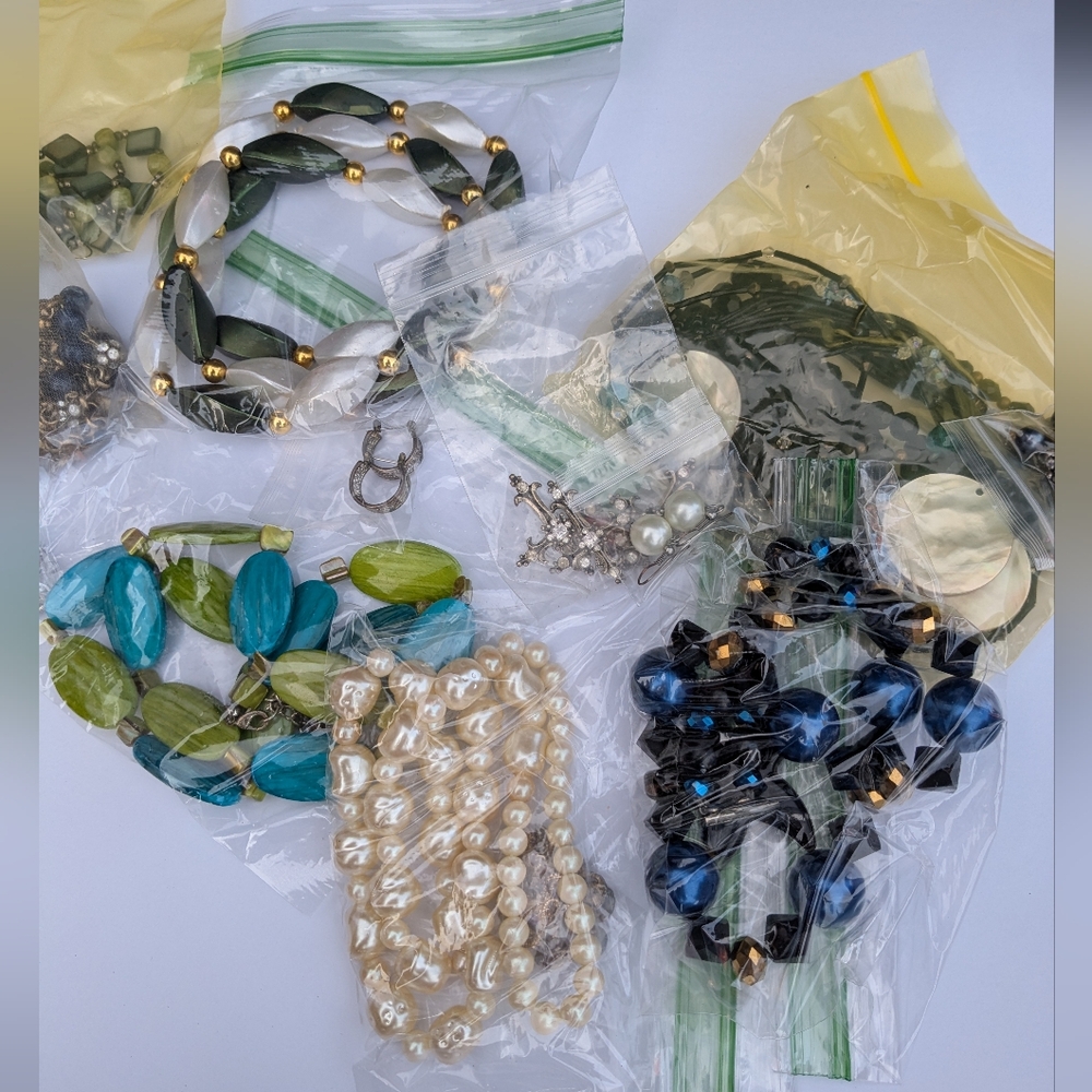 Over 4 Lbs Of Unique Costume Jewelry